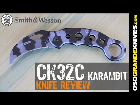 S&W Extreme Ops Karambit Folder | OsoGrandeKnives