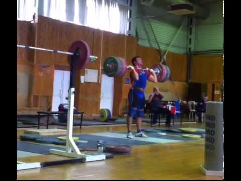 250kg Clean and Jerk Aleksey Lovchev