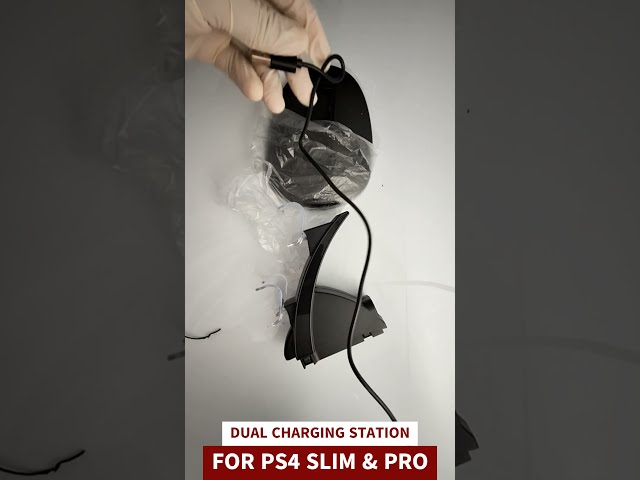Vídeo relacionado con Tissting PS 4 Slim/Pro Dual Charger, carga rápida, reconocimiento inteligente, Mejorar la experiencia de juego, adecuado para varios escenarios
