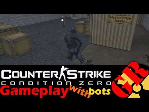 Counter-Strike: Condition Zero gameplay with Hard bots - Nuke - Counter-Terrorist