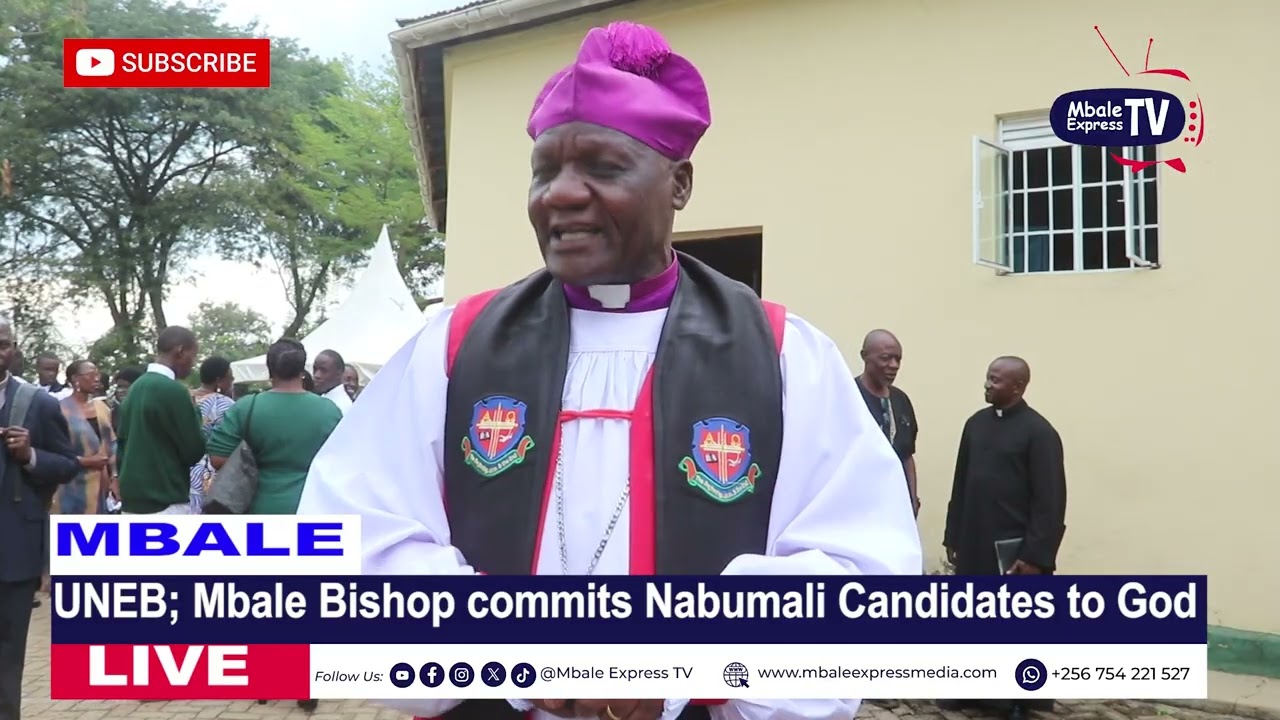 Bishop Wilson Nandha committs Nabumali High School candidates to God ahead of UNEB