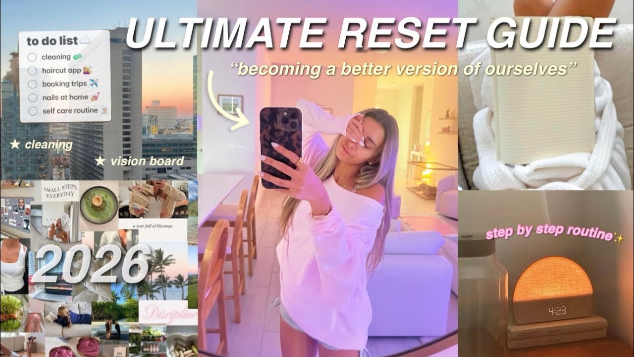 PREP WITH ME FOR 2026★ vision board, goal setting + LOCKING IN