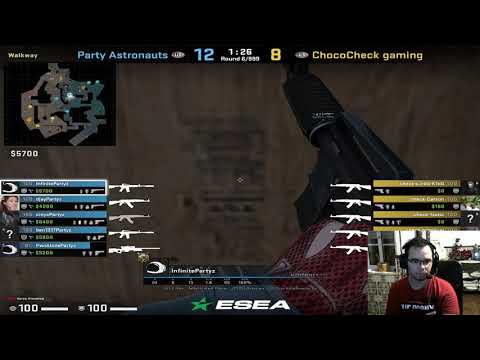 Party Astronauts vs ChocoCheck (Overpass) Part 2