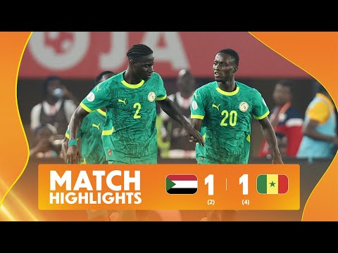 Sudan (2)1-1(4) Senegal Match Highlights l TotalEnergies CHAN 2024 l 3rd Place Match