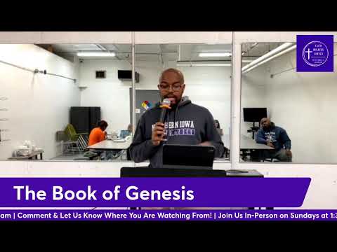 Faith Walkers Church Bible Study - The Book of Genesis (Part 1) | Pastor Wells | 04.24.24