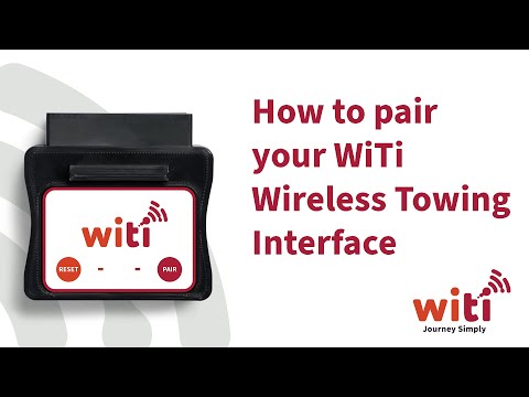 Pair the Wireless Towing Interface (legacy)