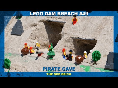 LEGO Dam Breach #49 - Pirate Cave!