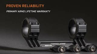 Video: Primary Arms 30mm PLx Cantilever H: 52mm - Clear