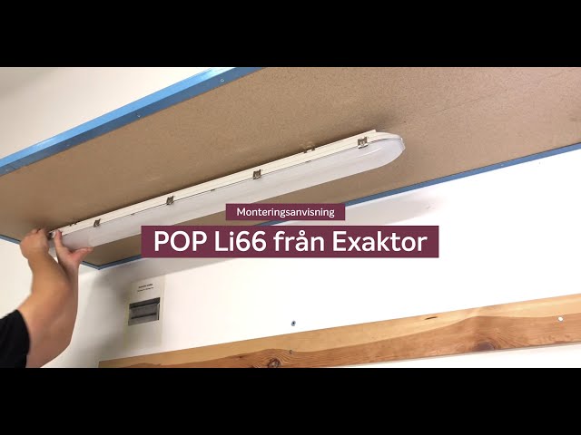 exaktor Tunnistinvalaisin pop li66 l120 5200lm flex rs