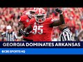 No. 2 Georgia Dominates No. 8 Arkansas | FULL RECAP | CBS Sports HQ