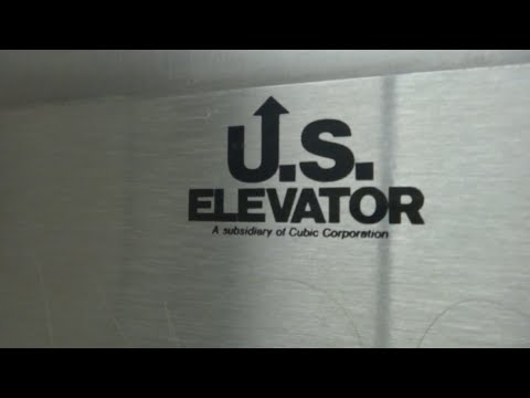 Strange and Unique US Elevator behind St. Patrick's Cathedral - San Francisco, California