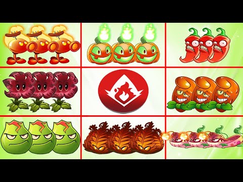 8 Super Plants From Pepper-Mint Family! Who Is The Best? PvZ 2 Battlez -  Plants vs Zombies 2
