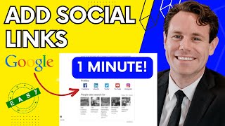 How to Add Social Profiles to Google Business Profile - FAST & EASY!