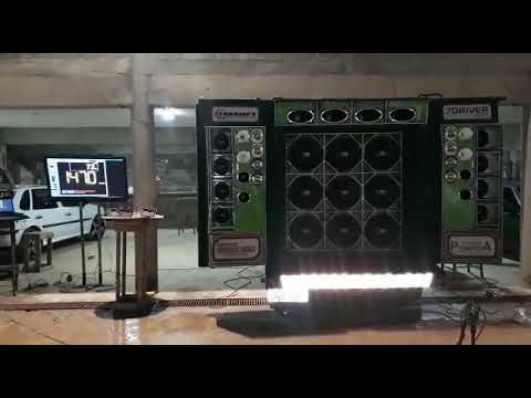 Reboque Quebra Tudo na medição, categoria livre.