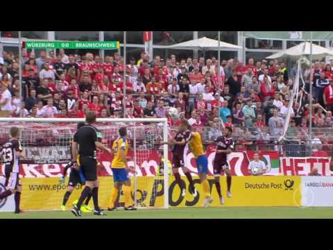 Würzburger Kickers gegen Eintracht Braunschweig   die Zusammenfassung