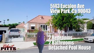 5143 Escalon Ave, View Park 90043