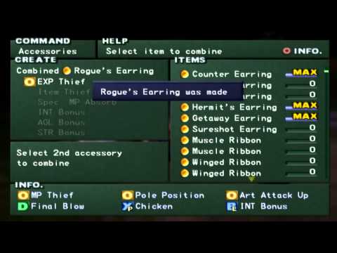 Let's Play Legaia 2: Duel Saga #57 Accessory Alchemy