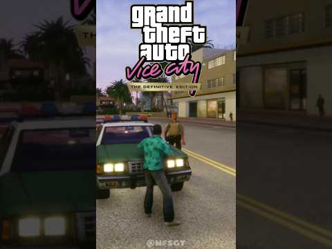 Evolution of STANDING ON POLICE CAR in GTA Games 2001-2023-#shorts #gta