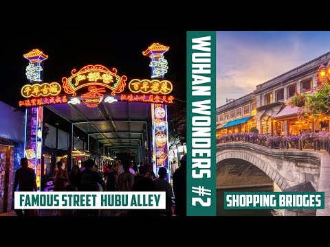 Shopping Bridges & Hubu Alley | #wuhanwonder#2 | ahtashammushtaq
