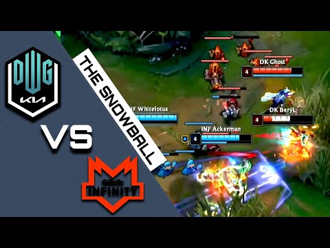 Damwon's Beryl and Ghost Make a MOCKERY of INF WhiteLotus - DK vs. INF (MSI)