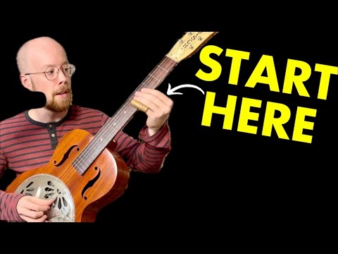 How to Start Playing ACOUSTIC Slide Guitar