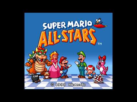 Sonic the Hedgehog - Green Hill Zone (Super Mario All-Stars)