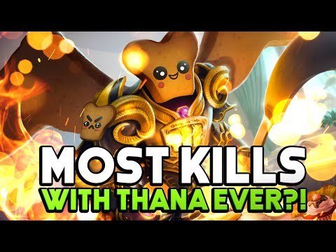 HIGHEST KILL THANATOS GAME IN SMITE HISTORY!?!? - Smite