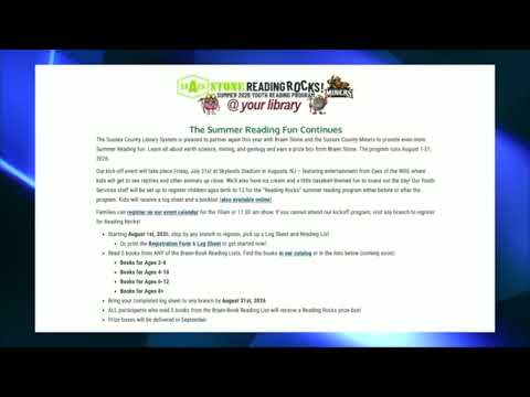 Sussex County Bonus Reading