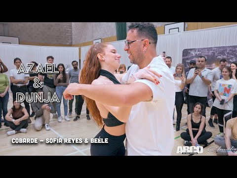 Azael and Dunja Bachata Sensual | Cobarde - Sofía Reyes & Beéle [4k]