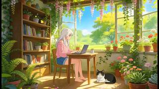 Deep Work Mode | Lofi for coding & studing with Luna | Sunlit Room Ambience