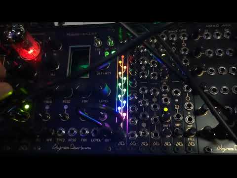 Abyss Devices JAM with Saevitus Tube Distortion, HexaMix VCA, MTR and others