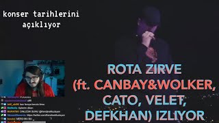 Kendine Müzisyen | Rota - Zirve(ft. Canbay&amp;Wolker,Cato,Velet,Defkhan) Dinliyor