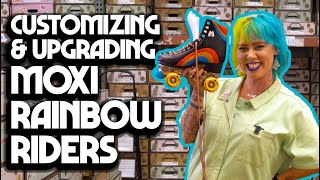 How to Customize and Upgrade Moxi Rainbow Rider Skates!