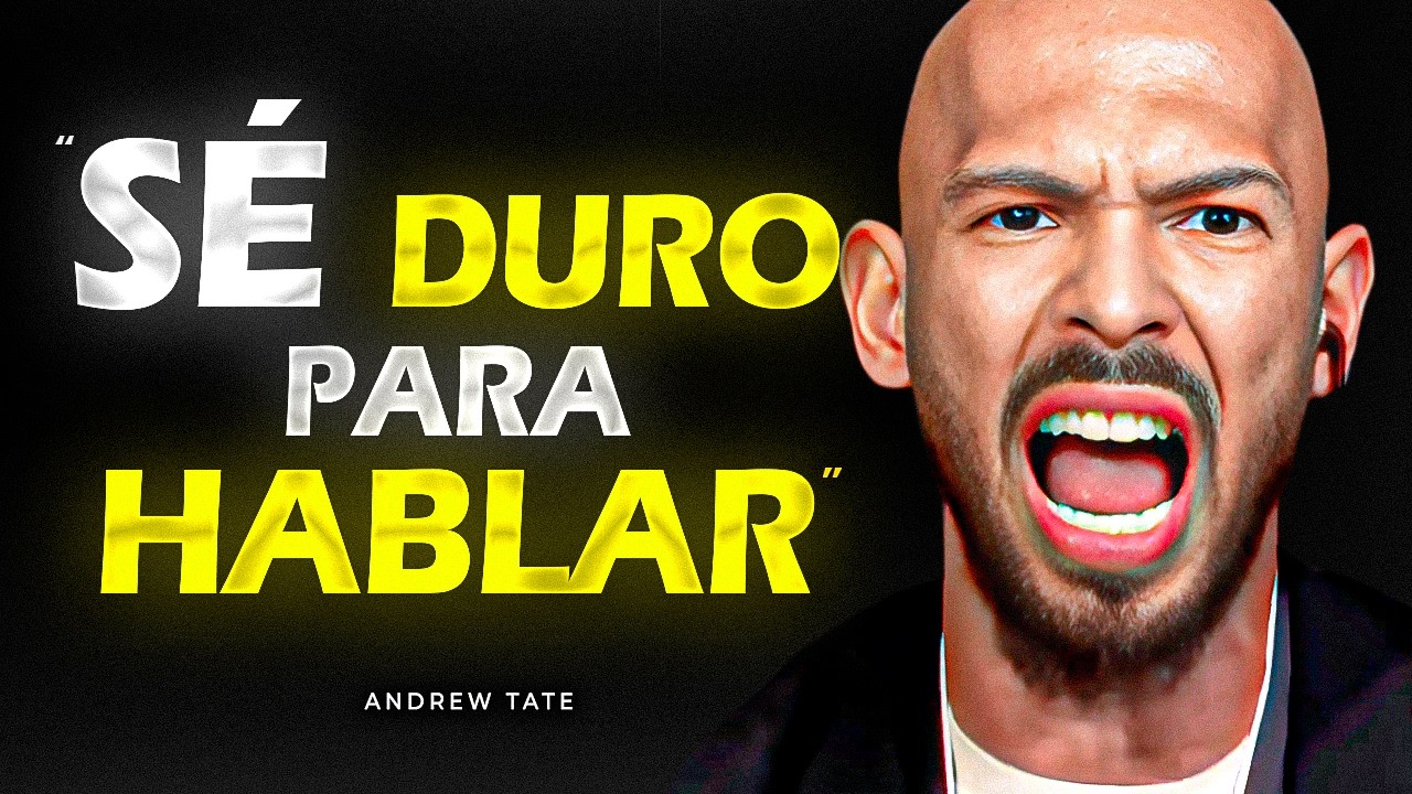 HABLA DURO COMO UN HOMBRE, NO COMO UN MARIC* - (CURSO) Discurso Motivacional de Andrew Tate