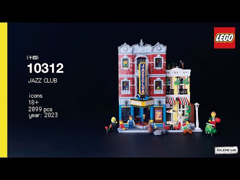 LEGO 10312 Jazz Club relaxing speed build