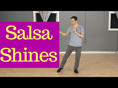 Easy Salsa Shines For Beginners (Practice At Home)