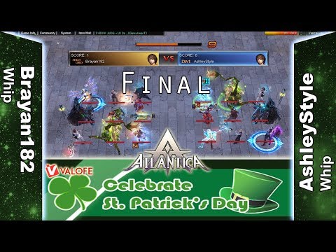 Sikyon Weekly 17/03/2018 PM: Final - Brayan182 vs AshleyStyle - Atlantica Online