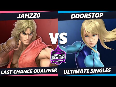 Ludwig Invitational - Jahzzo (Ken) Vs. Doorstop (ZSS) SSBU Ultimate Tournament