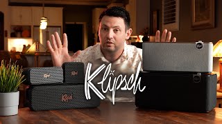 Video thumbnail for I take a look at Klipsch's latest Bluetooth Speaker Lineup! by Danny Pops