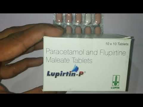 Flupirtine Maleate & Paracetamol Tablets Lupirtin-P