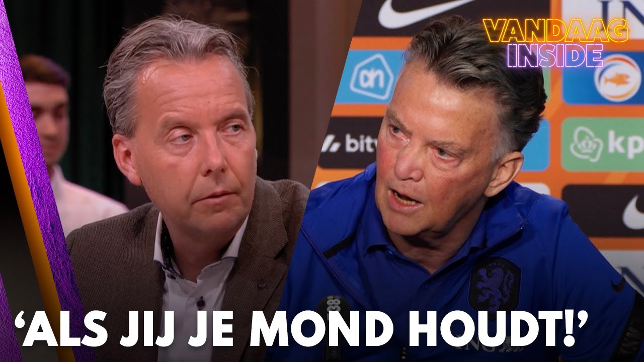 Thumbnail for article: Van Gaal clasht weer met Valentijn Driessen: "Laat mij nou even uitpraten"