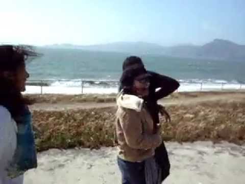 Nancy en San Francisco Baker Beach - Playa Nudista