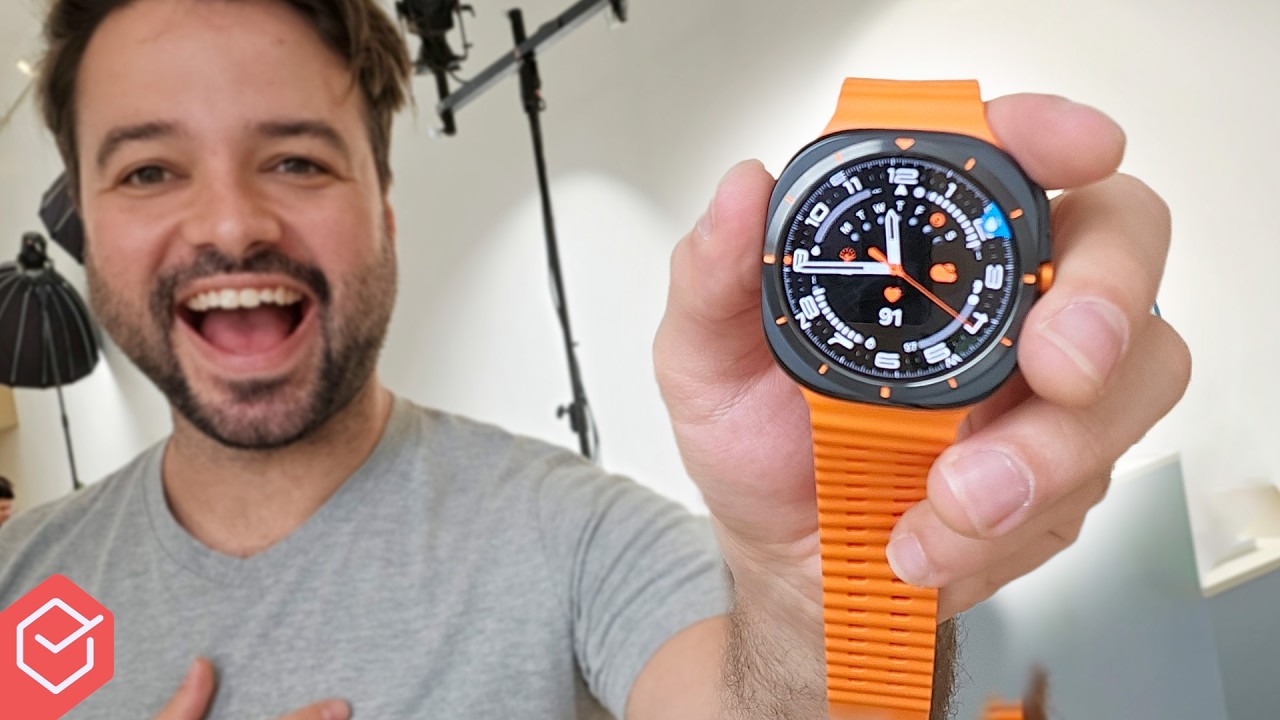 NOVOS GALAXY WATCH ULTRA e WATCH 7 // esses SENSORES EVOLUÍRAM MUITO!