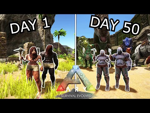 How we conquered an ARK Multiplayer server in 50 days... Here's What Happened