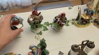 FIGURINES Galore! Lefton, Enesco Japan - Auction Haul