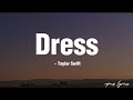 Taylor Swift Dress Lyrics