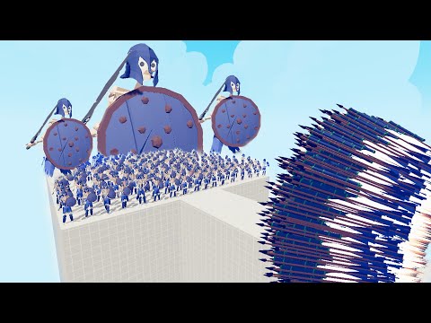 100x SKELETONS + 3x GIANT vs EVERY 10000x OVERPOWERED UNITS - Totally Accurate Battle Simulator TABS