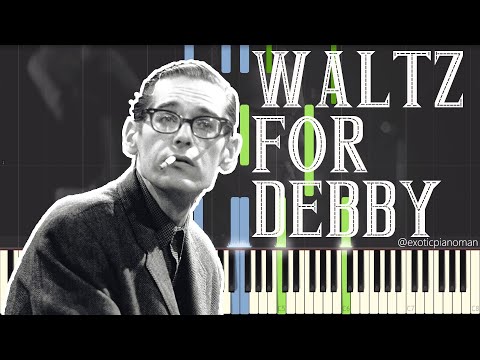 Bill Evans - Waltz For Debby (Solo Jazz Piano Synthesia)