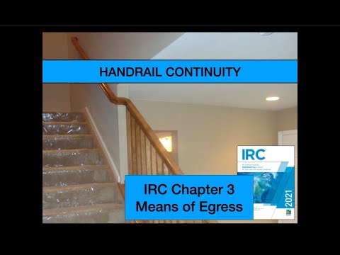 Building Codes for Continuous Handrails