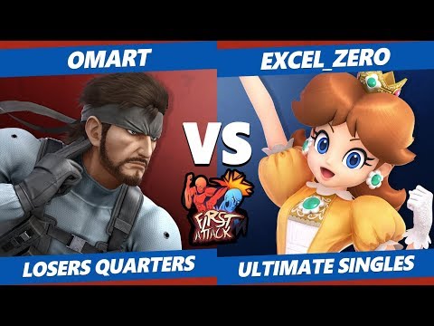 First Attack 2019 SSBU - BAN | Omart (Snake) Vs. IFF | Excel_Zero (Daisy) Smash Ultimate L. Quarters